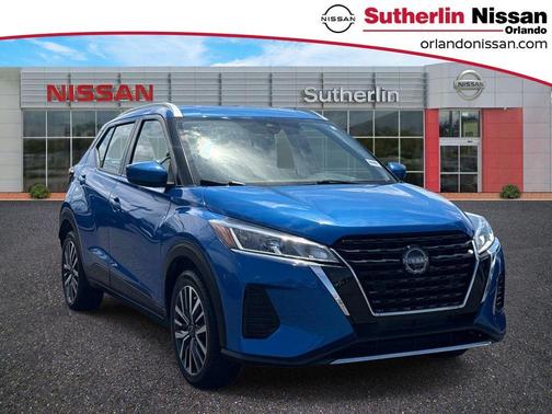 Electric Blue Metallic 2022 Nissan Kicks SV