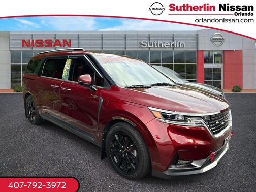 Red 2024 Kia Carnival SX Prestige