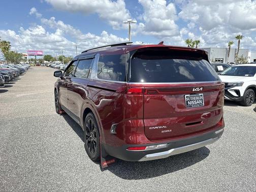 Red 2024 Kia Carnival SX Prestige