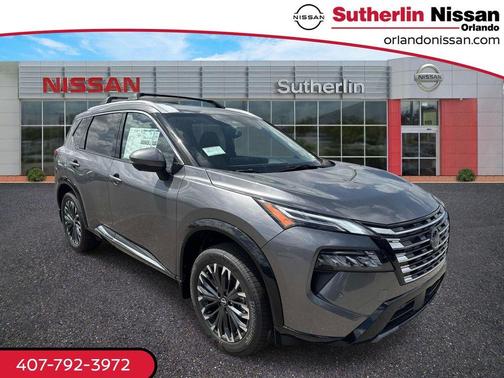 Gun Metallic 2026 Nissan Rogue Platinum