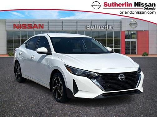Cloud White 2024 Nissan Sentra SV
