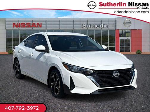 Cloud White 2024 Nissan Sentra SV