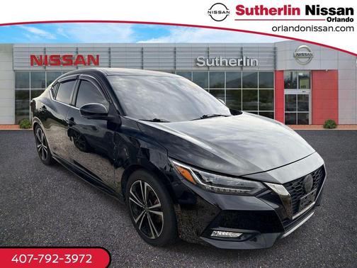 Black 2022 Nissan Sentra SR