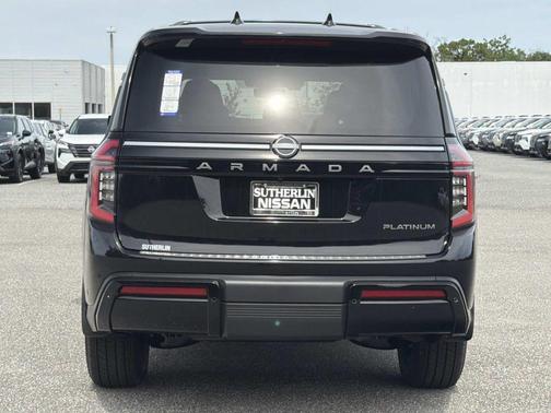 Super Black 2026 Nissan Armada Platinum