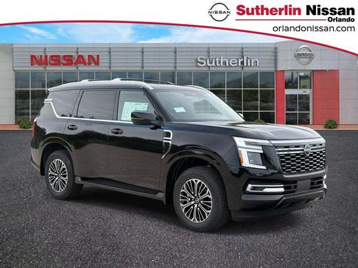 Super Black 2026 Nissan Armada Platinum
