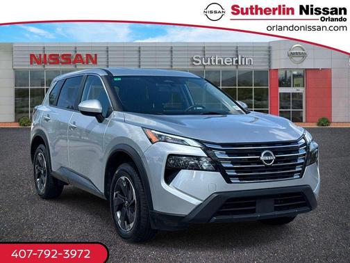 Brilliant Silver Metallic 2024 Nissan Rogue SV