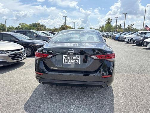 Black 2024 Nissan Sentra S