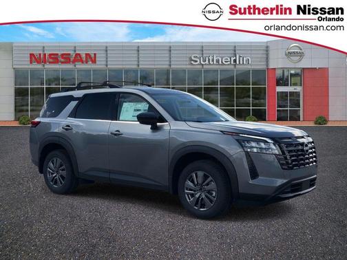 Gun Metallic 2026 Nissan Pathfinder SV