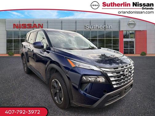 Deep Ocean Blue 2024 Nissan Rogue SV