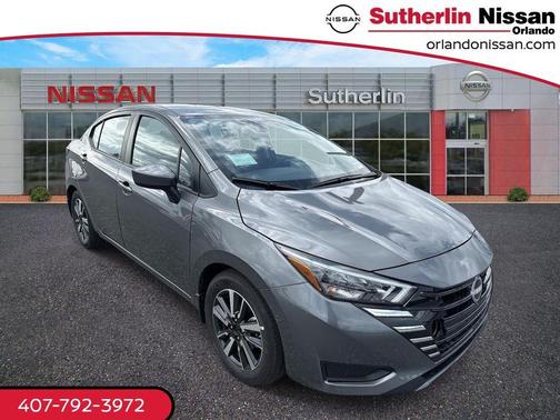 Gun Metallic 2025 Nissan Versa 1.6 SV