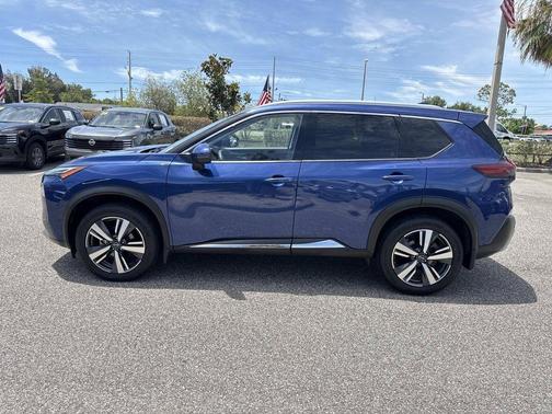 Caspian Blue 2023 Nissan Rogue Platinum