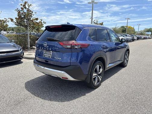 Caspian Blue 2023 Nissan Rogue Platinum