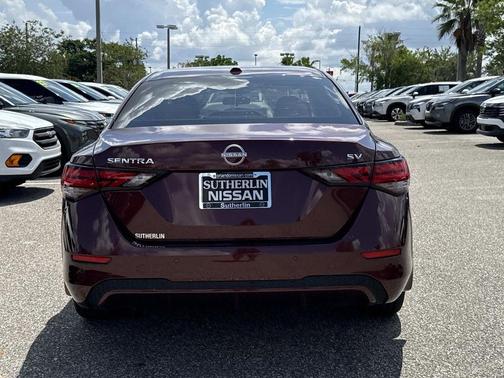 Rosewood Metallic 2024 Nissan Sentra SV