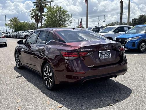 Rosewood Metallic 2024 Nissan Sentra SV