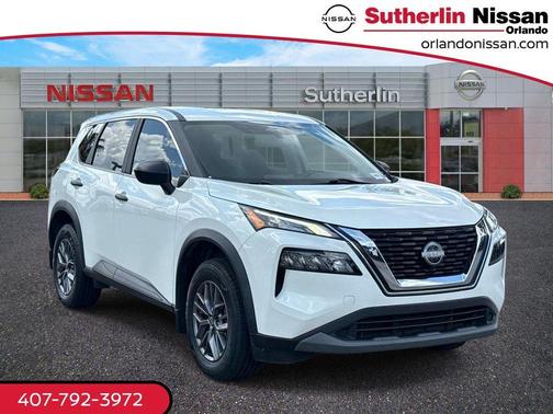 Glacier White 2023 Nissan Rogue S
