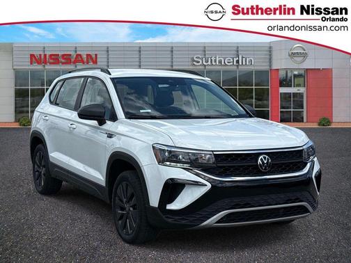 Pure White 2023 Volkswagen Taos 1.5T S