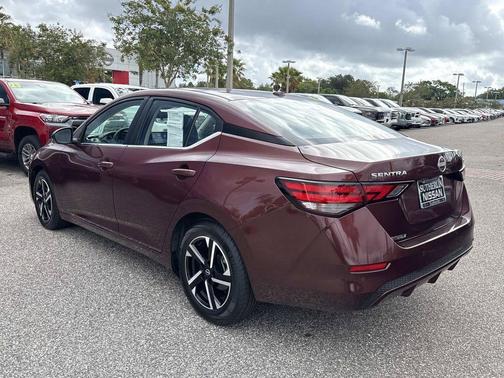 Rosewood Metallic 2024 Nissan Sentra SV