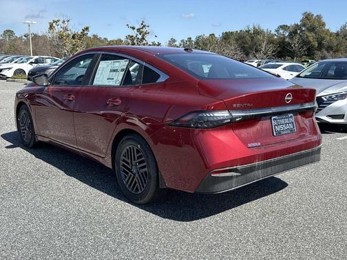 Scarlet Ember 2026 Nissan Sentra SV