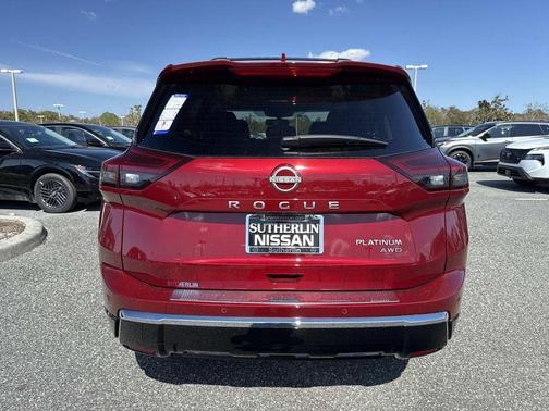 Scarlet Ember 2026 Nissan Rogue Platinum