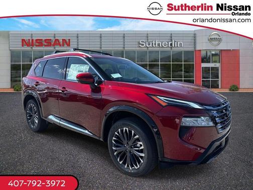Scarlet Ember 2026 Nissan Rogue Platinum
