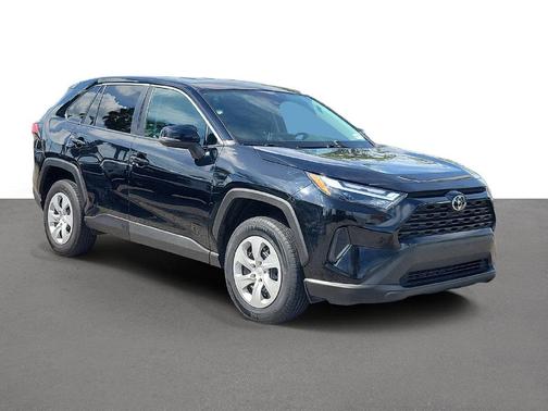 Midnight Black Metallic 2024 Toyota RAV4 LE