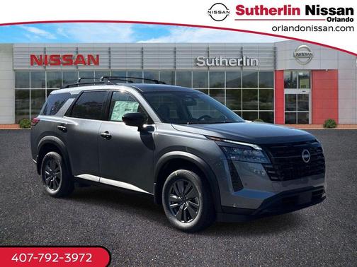 Gun Metallic 2026 Nissan Pathfinder SV