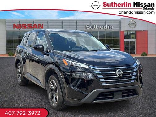 Super Black 2024 Nissan Rogue SV