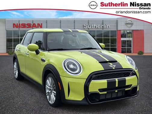 Yellow 2024 MINI Hardtop Cooper S