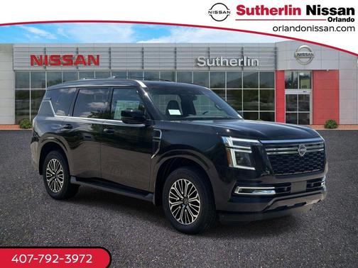 Super Black 2026 Nissan Armada Platinum
