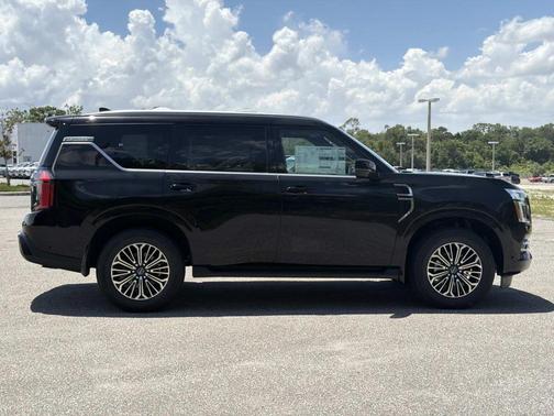 Super Black 2026 Nissan Armada Platinum