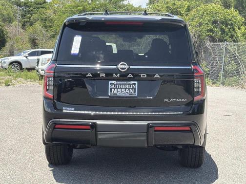 Super Black 2026 Nissan Armada Platinum