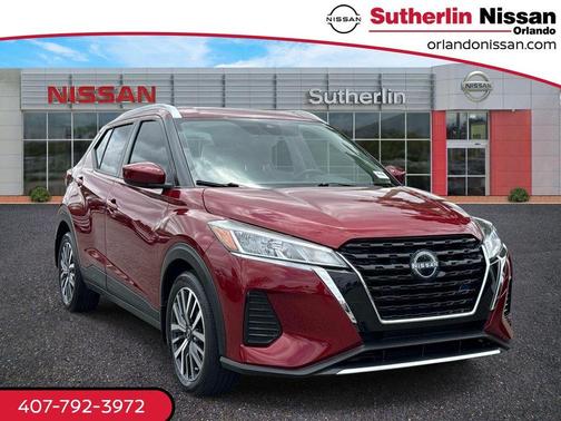 Scarlet Ember 2022 Nissan Kicks SV
