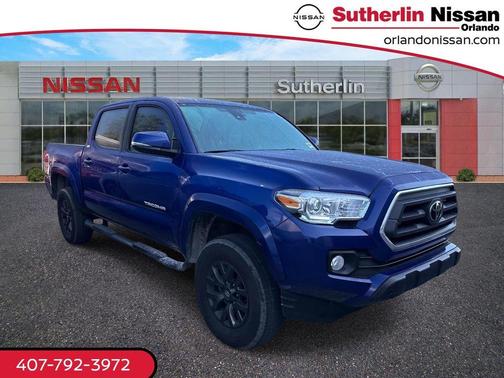Blue 2023 Toyota Tacoma SR5