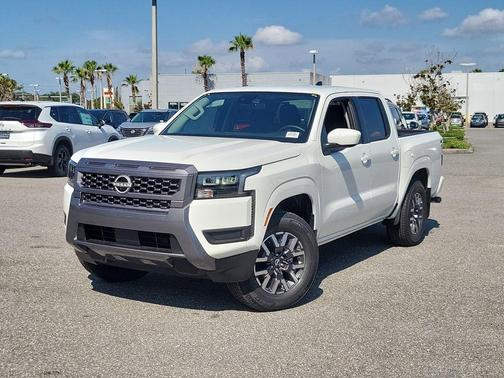 Glacier White 2026 Nissan Frontier SV