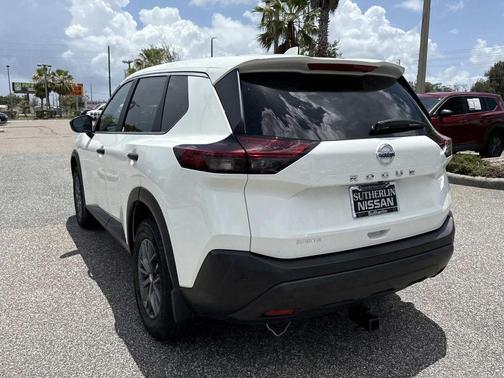 Glacier White 2021 Nissan Rogue S