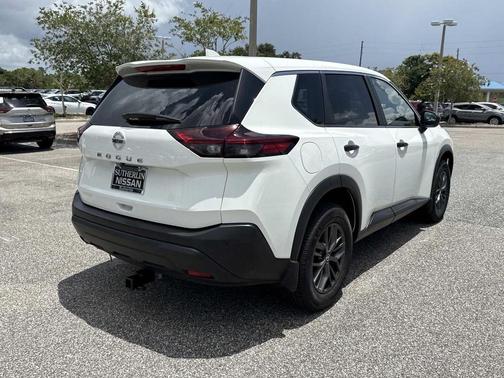 Glacier White 2021 Nissan Rogue S