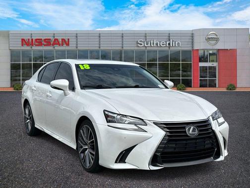 White Pearl 2018 Lexus GS 350 Base