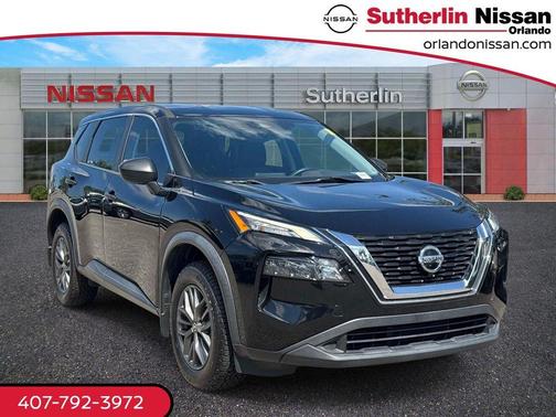 Black 2021 Nissan Rogue S