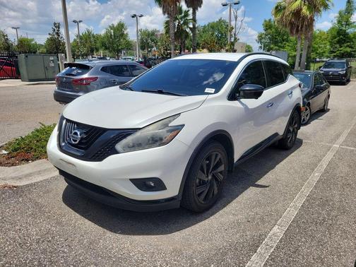 White 2018 Nissan Murano SL