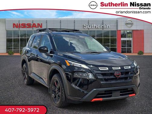 Black 2025 Nissan Rogue Rock Creek