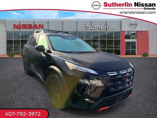 Black 2025 Nissan Rogue Rock Creek