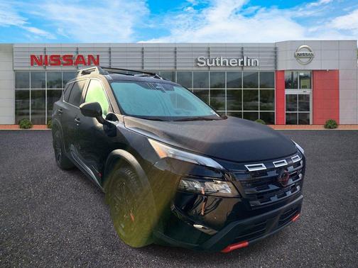 Black 2025 Nissan Rogue Rock Creek