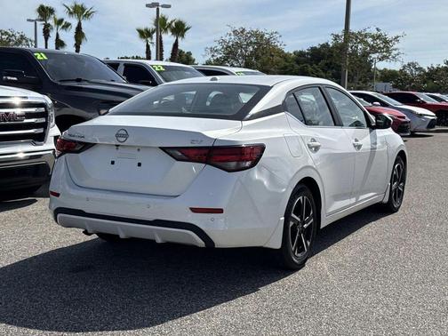 Aspen White 2024 Nissan Sentra SV
