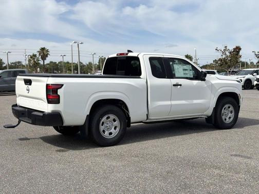 Glacier White 2026 Nissan Frontier S