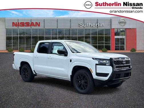 Glacier White 2026 Nissan Frontier SV