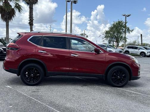 Scarlet Ember 2018 Nissan Rogue SV