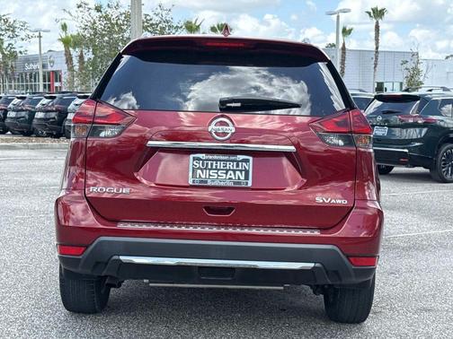Scarlet Ember 2018 Nissan Rogue SV