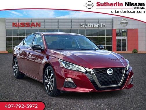 Scarlet Ember 2020 Nissan Altima 2.5 SR