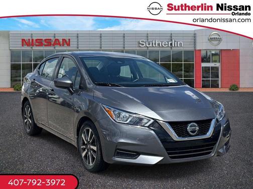 Gun Metallic 2022 Nissan Versa 1.6 SV