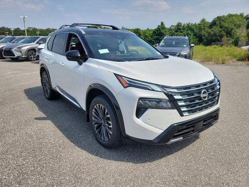 White Pearl 2026 Nissan Rogue Platinum